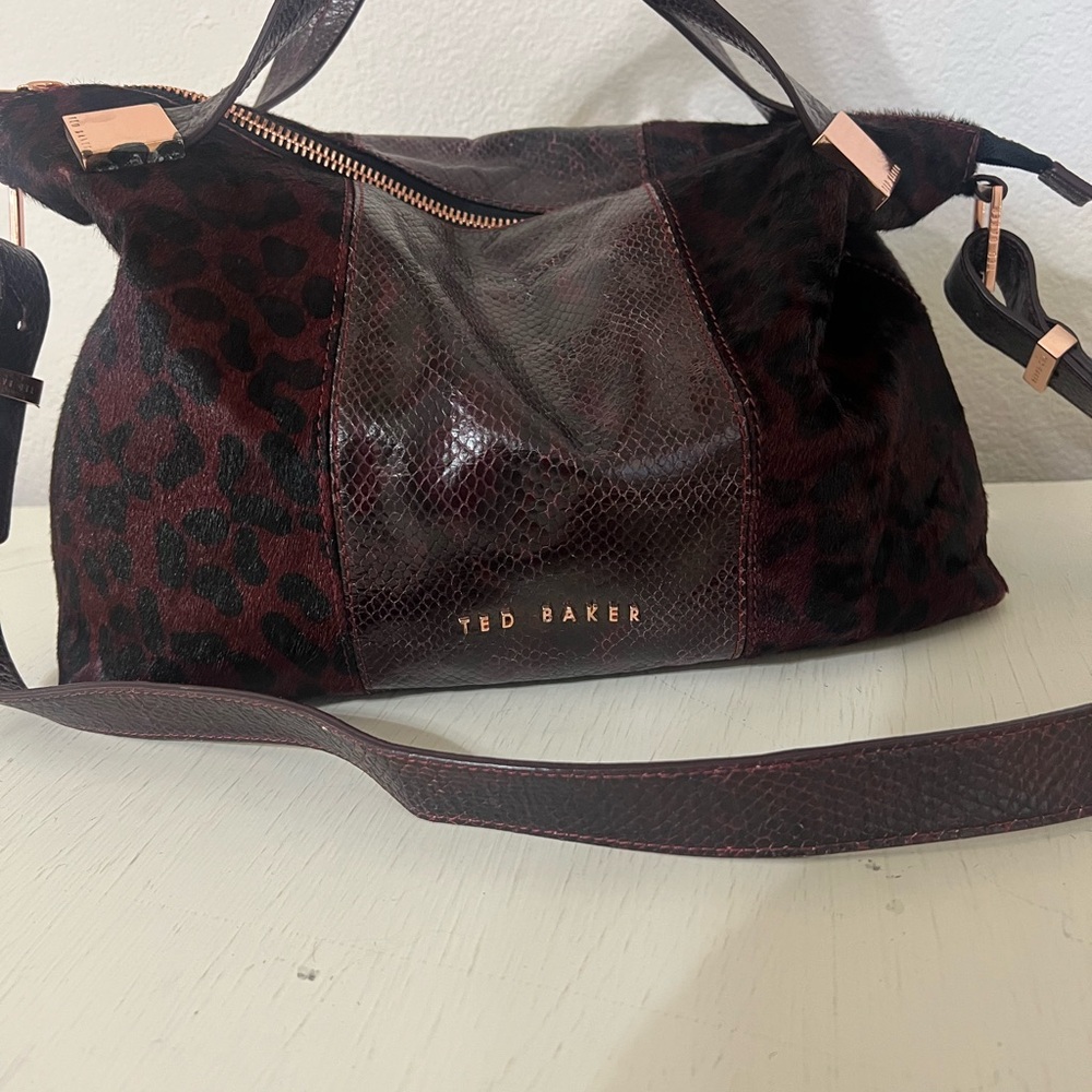 Ted Baker Brown and Black Shoulder Bag
